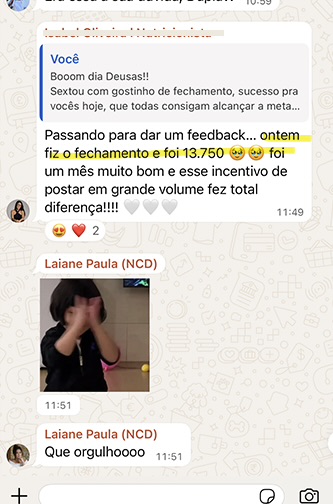 Depoimento real de nutricionista sobre os resultados do programa, 3